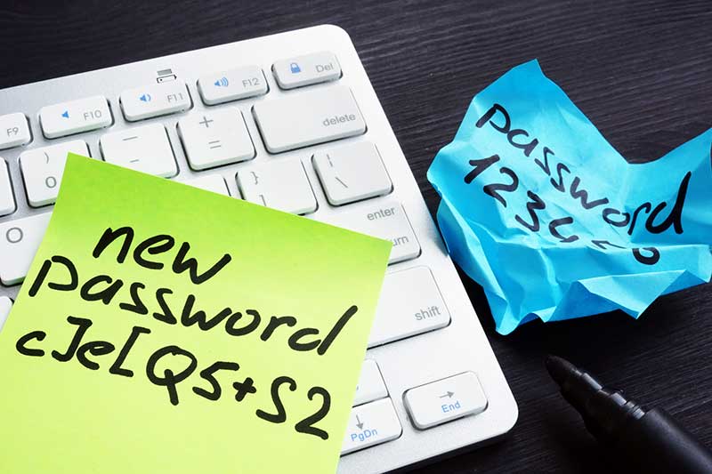 Strong password concept