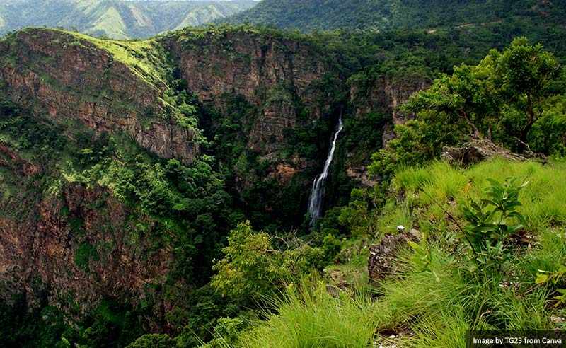 Waterfall Ghana (Volta Region)