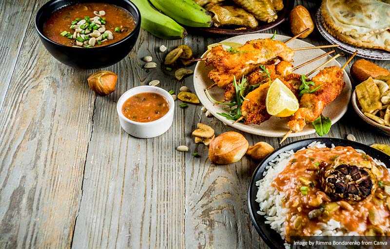 West African Food Selection