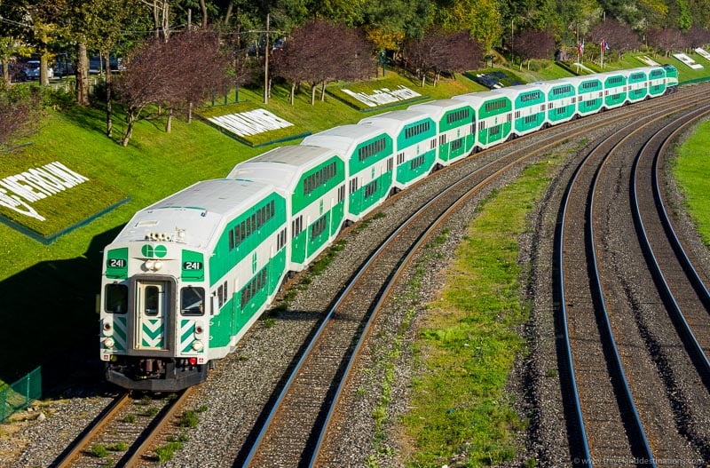 Go Train in Canada