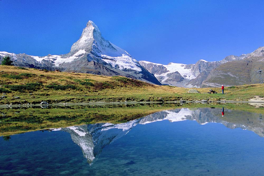 Matterhorn and landscapes in Switzerland