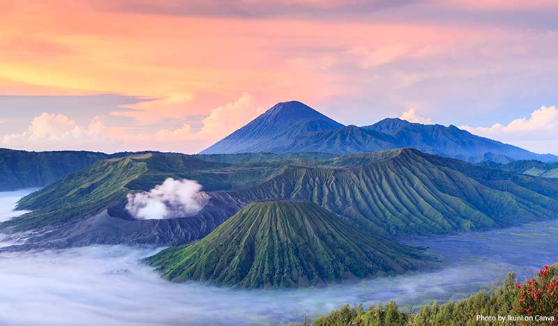 Mount Bromo - natural wonders