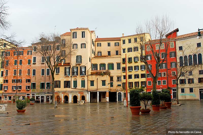 Venice new jewish ghetto