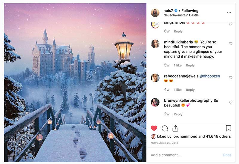 Neuschwanstein Castle digital art by nois7 (Robert Jahns)