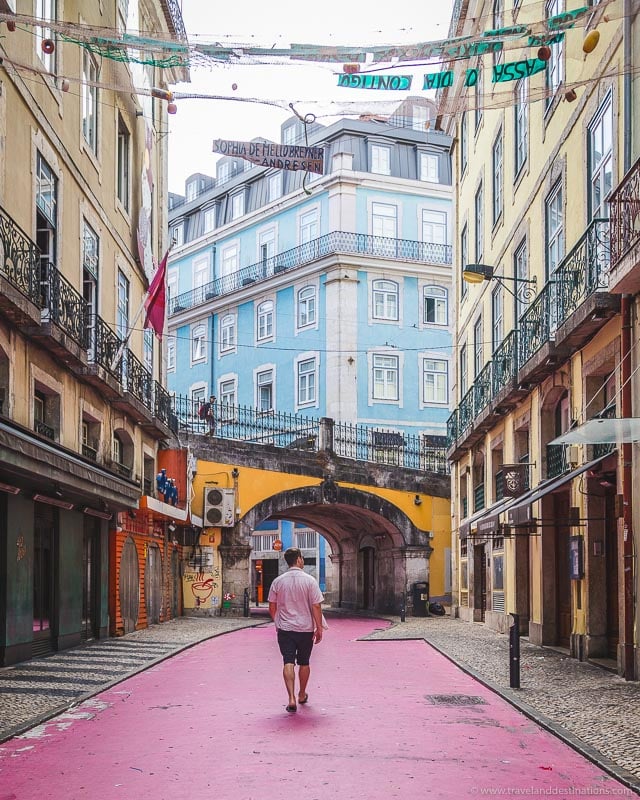 Pink Street, Lisbon