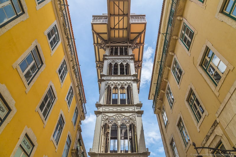 Santa Justa Lift low angle