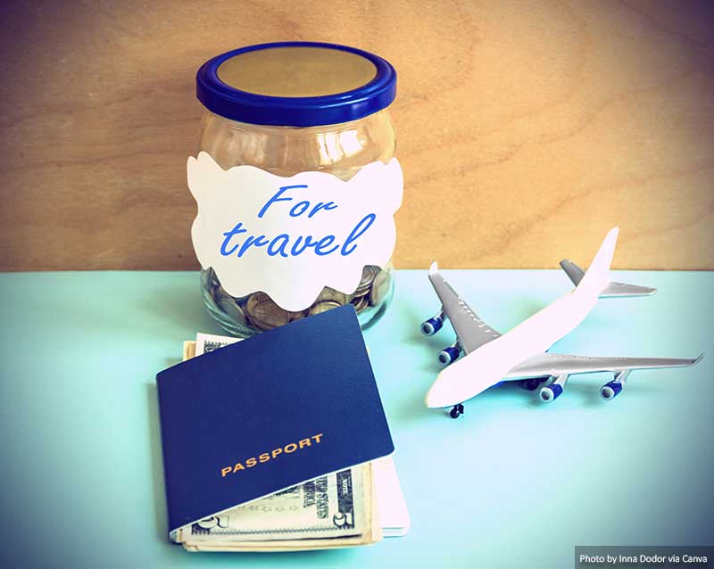 Saving money for travel