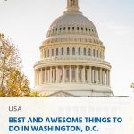 10 Best and Awesome Things to do in Washington, D.C. (USA)