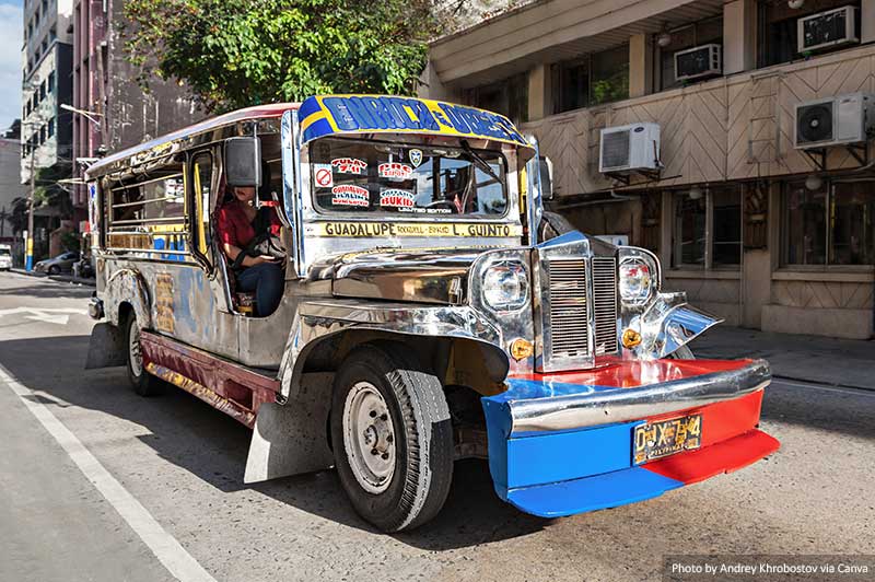 Jeepney in the Philippines