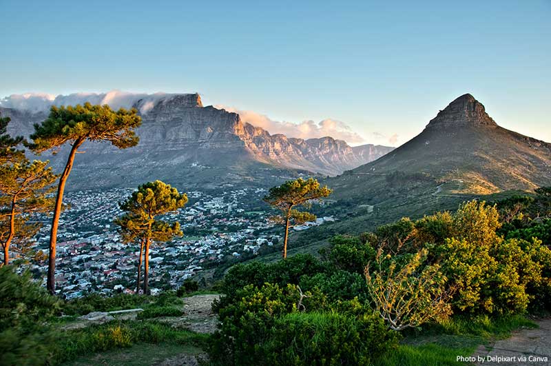 South Africa landscape