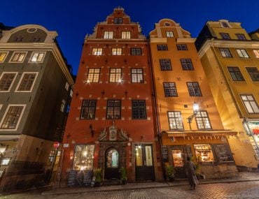 Classic architecture at Stortorget