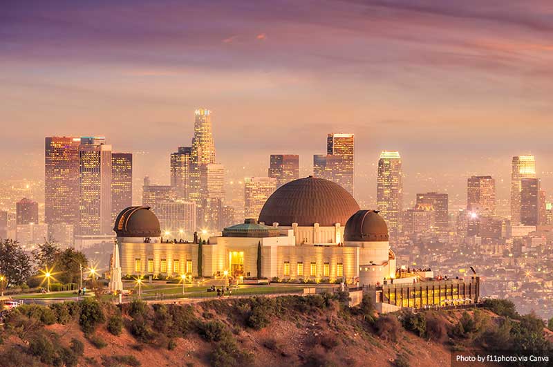 Обсерватория Гриффита и Лос-Анджелес