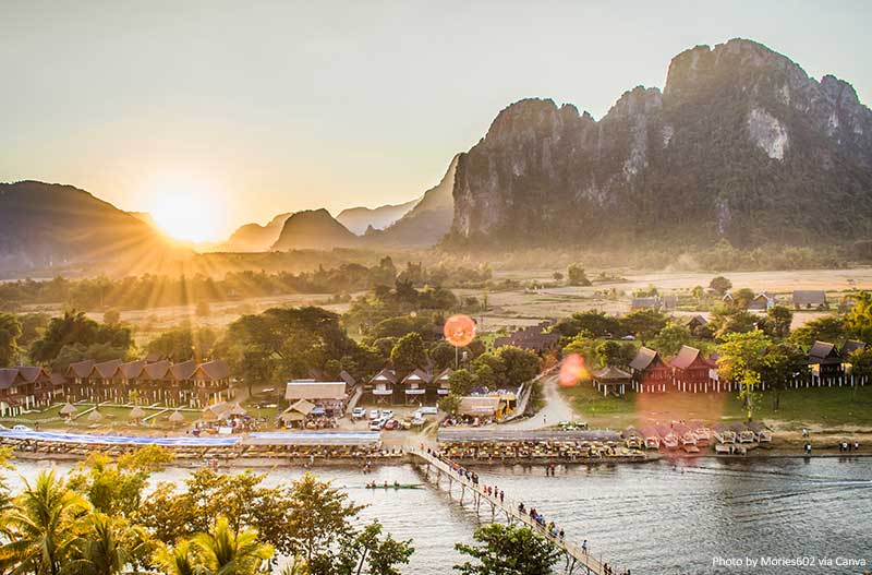 tourism in laos