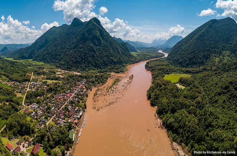 Muang Ngoi in Laos