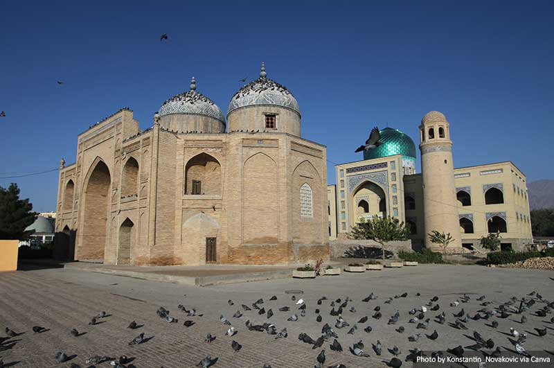 Old mausoleum in Khujand