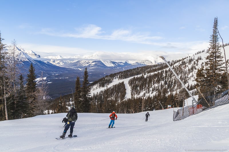 Skiers and ski resorts