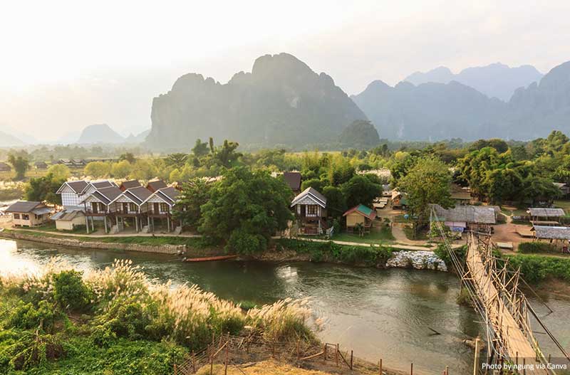 Vang vieng, Laos