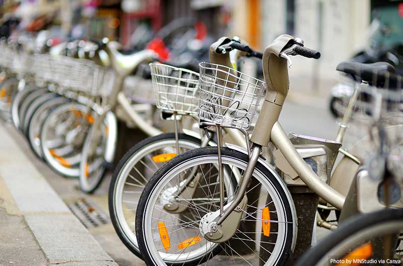 Bikes in Paris