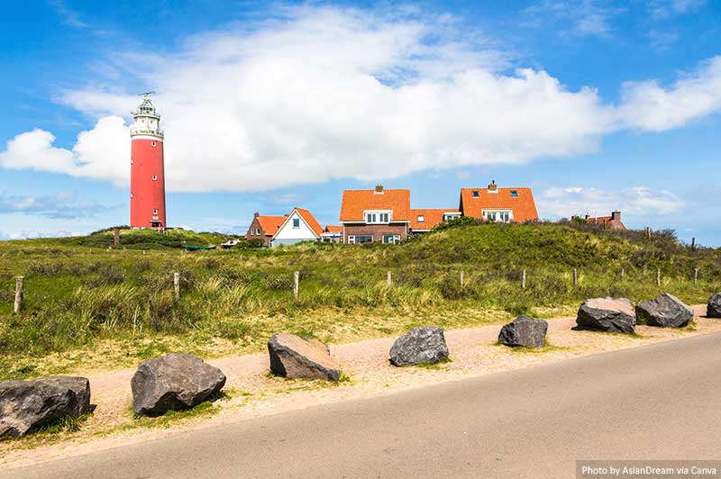 Lighthouse on Texel island