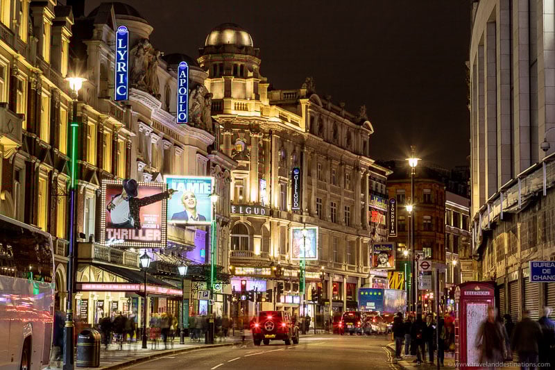 London West End and theatres