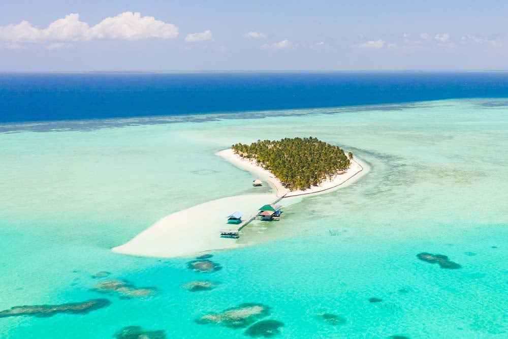Onok Island Beach, Balabac