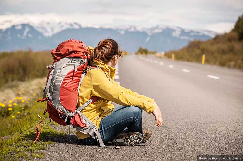Ma première randonnée en solo - Backpacker Tourist