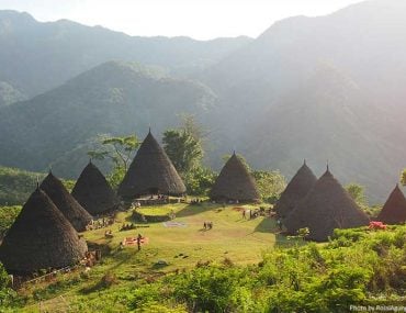 Beautiful places in Flores - Wae Rebo Village