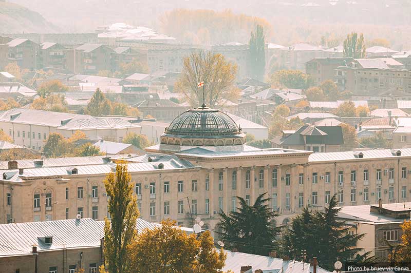 Gori City Hall On Stalin Square