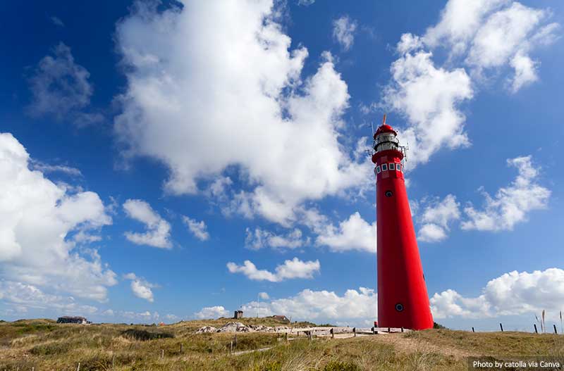 Noordertoren lighthouse on Schiermonnikoog