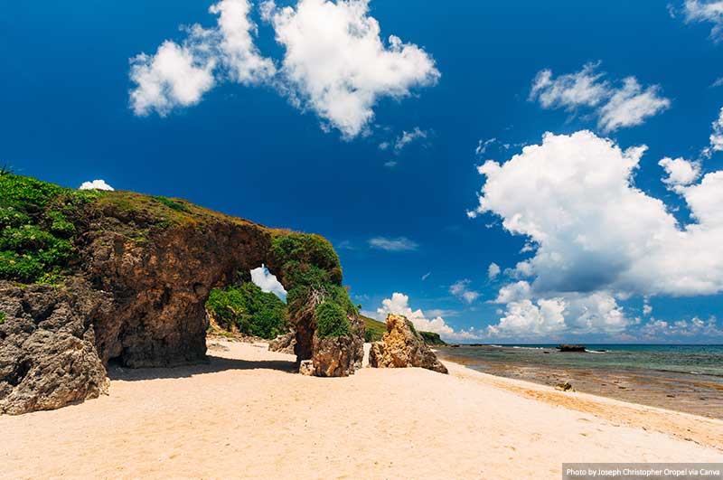 Nakabuang Arch of Sabtang island