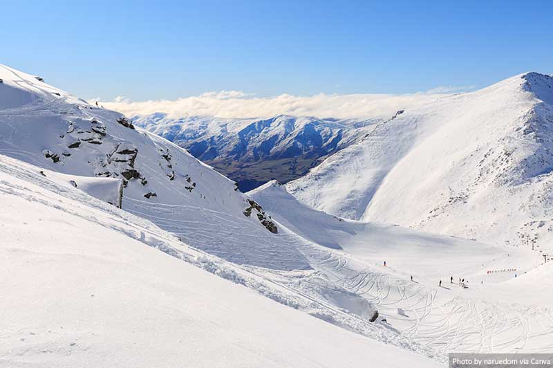 The Remarkables ski area