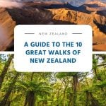 A Guide to the 10 Great Walks of New Zealand