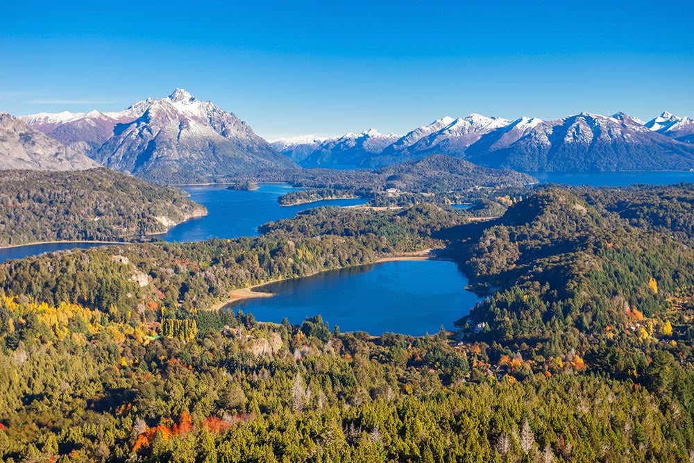 Bariloche landscape in Argentina