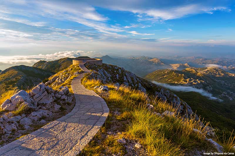 Lovcen Mountains, Montenegro
