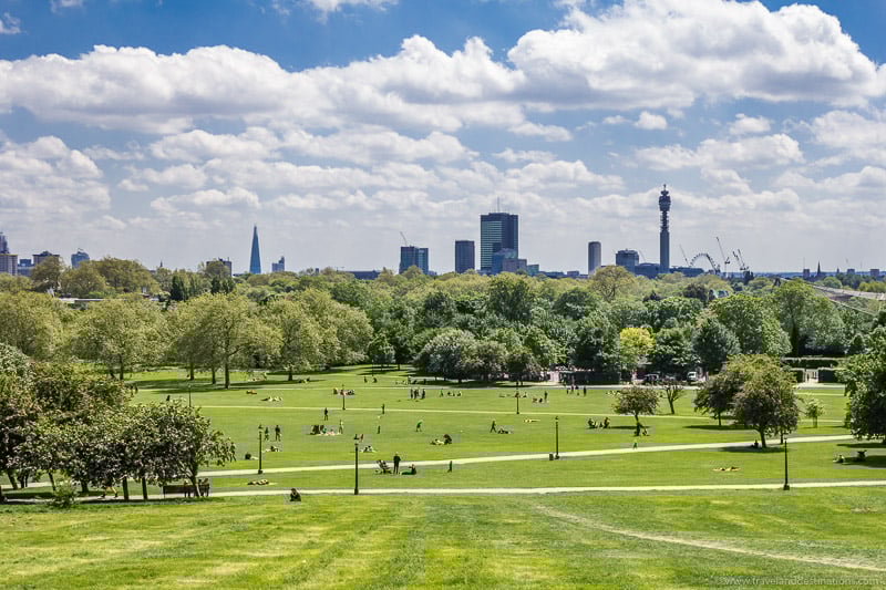 Views from Primrose Hill