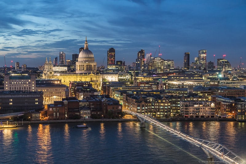 Views from Tate Modern Observation Deck