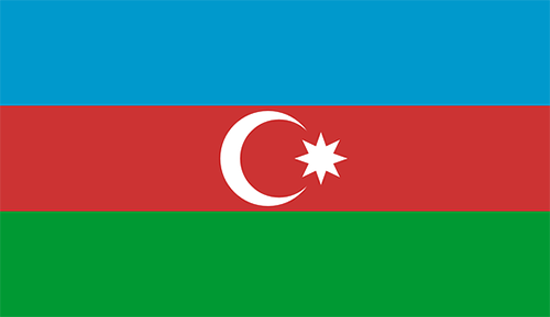 Azerbaijan Flag