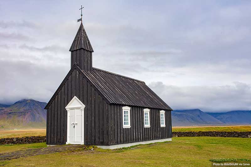 Búðakirkja church, Iceland