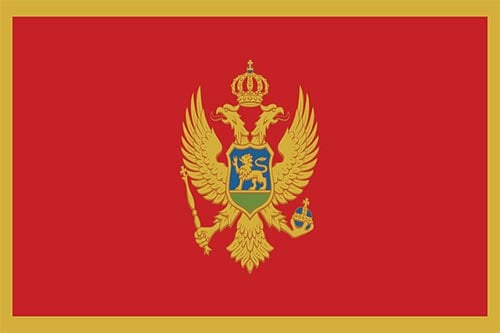 Montenegro flag