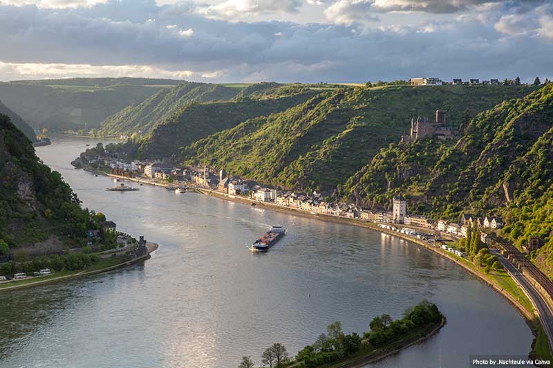 Rhine valley, Germany