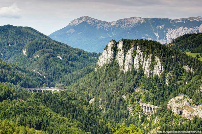 Chemin de fer Semmering Autriche