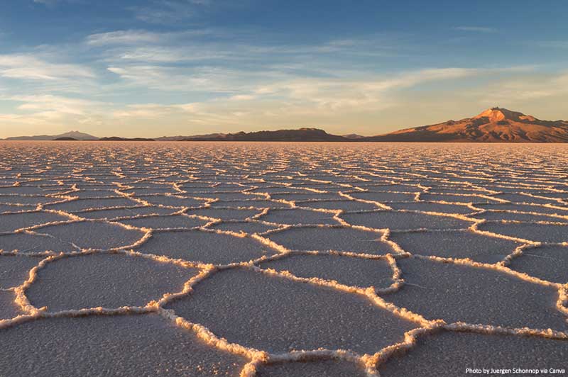 Bolivia Travel Itinerary - Salar de Uyuni (salt flats)