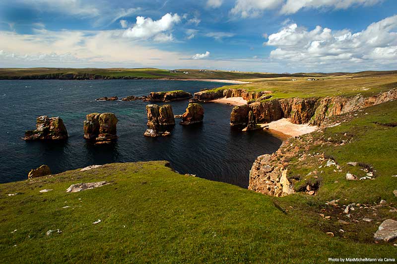 Cliffs of Eshaness, Shetland Islands