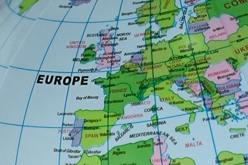 Europe-Map-Globe