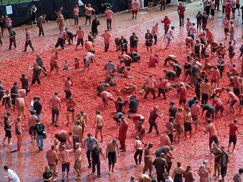 La Tomatina festival