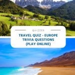 Travel Quiz - Europe Trivia Questions (Play Online)