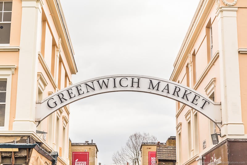 Greenwich Market Sign