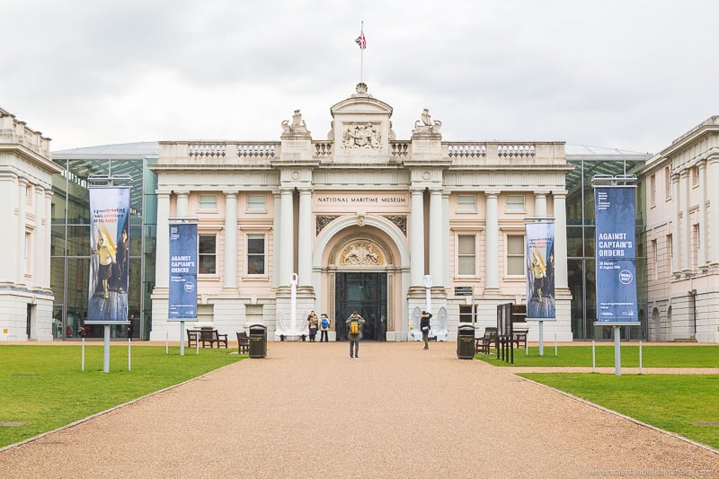 Outside of Maritime Museum