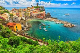 Beautiful villages of Cinque Terre, Italy
