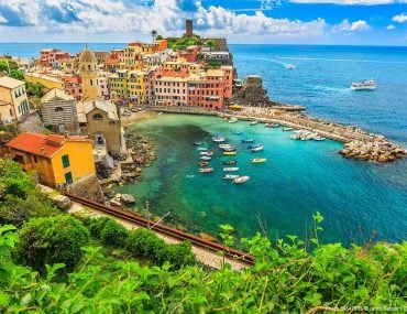 Beautiful villages of Cinque Terre, Italy